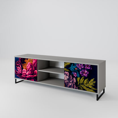 BLOOMING ELEGANCE Móvel de TV de 2 Portas
