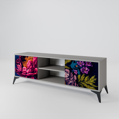 BLOOMING ELEGANCE Móvel de TV de 2 Portas