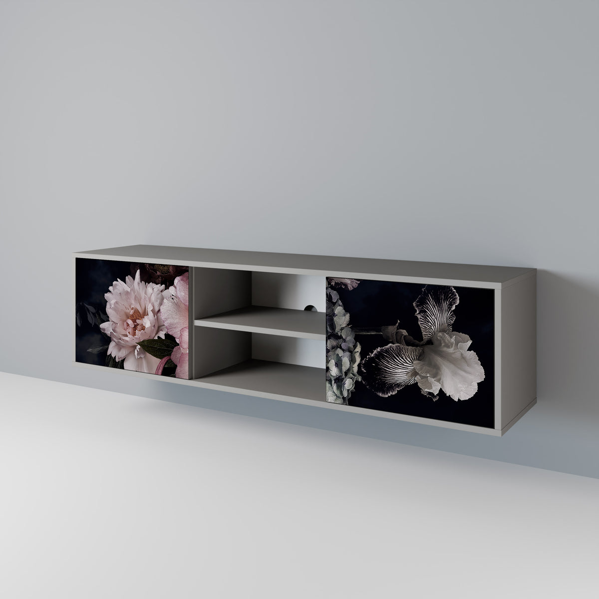 PURE BLOSSOM Móvel de TV de 2 Portas