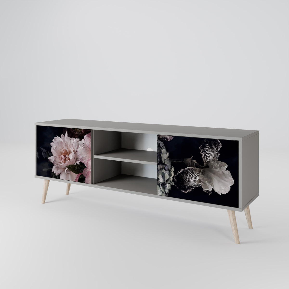 PURE BLOSSOM Móvel de TV de 2 Portas