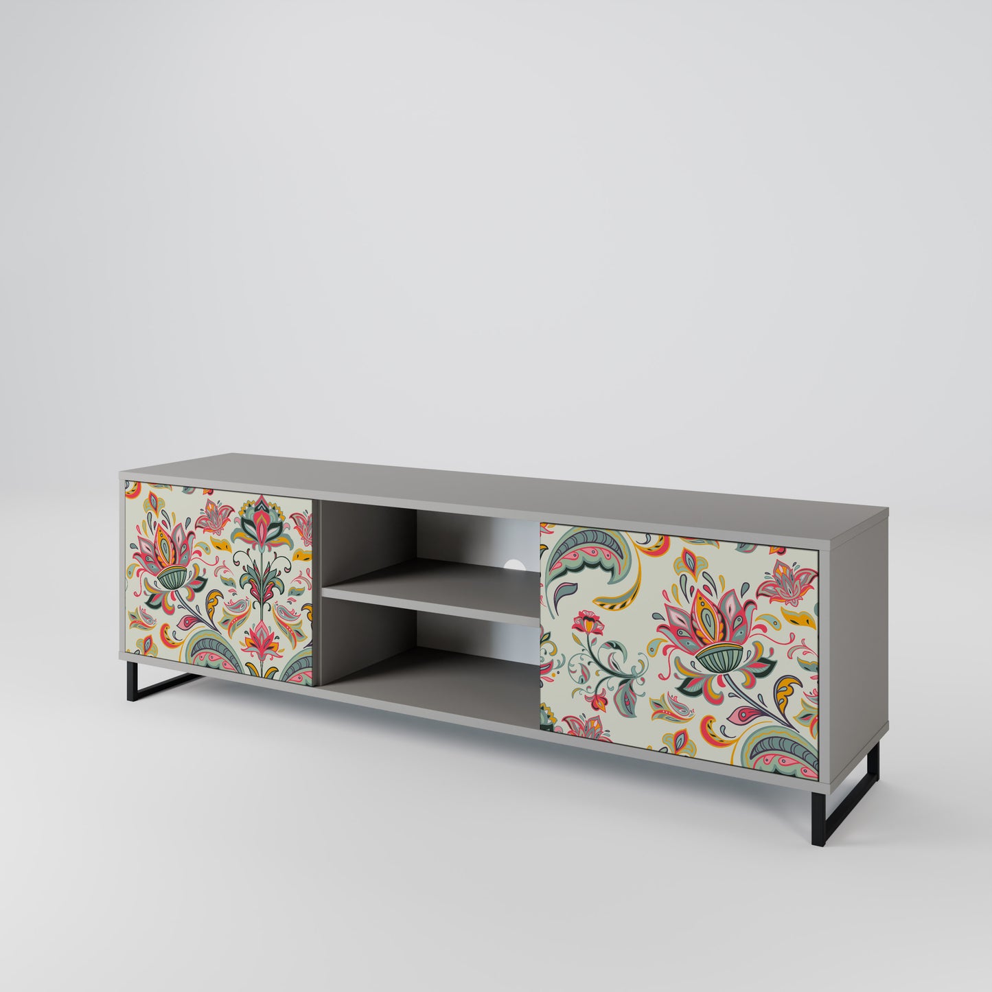 ORGANIC FOLKLORE 2-Door TV Cabinet