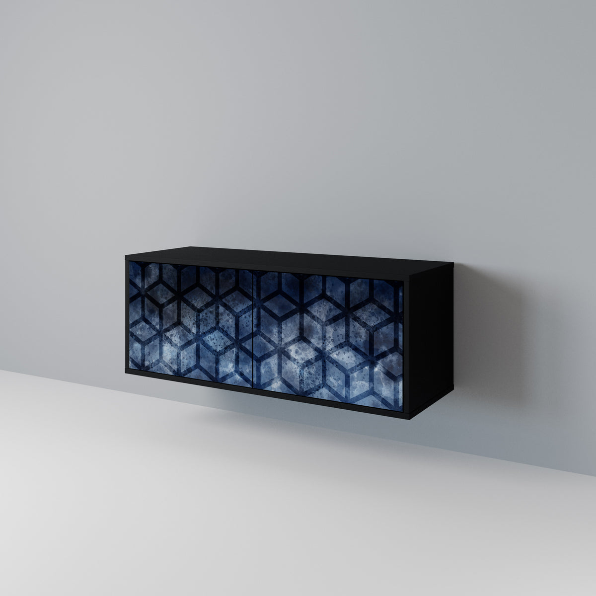 CUBIC MIST Móvel de TV Compacto de 2 Portas