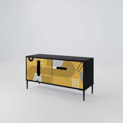 SHAPESHIFT SYMPHONY Móvel de TV Compacto de 2 Portas