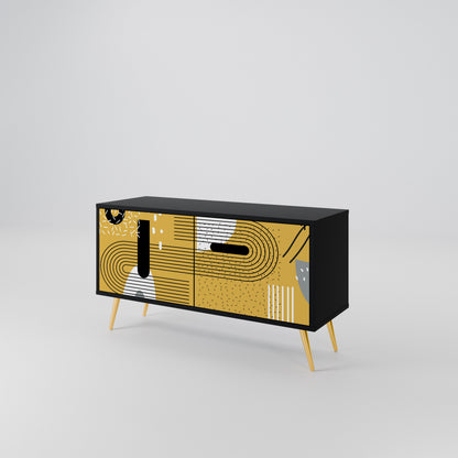 SHAPESHIFT SYMPHONY Móvel de TV Compacto de 2 Portas