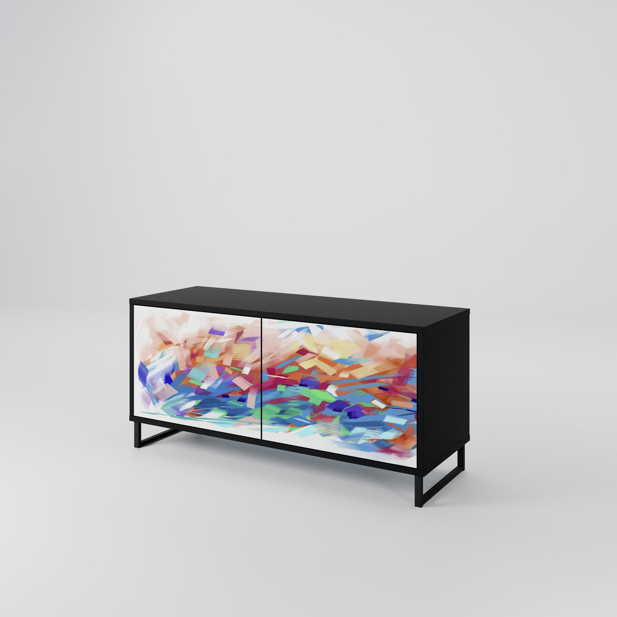FINESSE MASH-UP Móvel de TV Compacto de 2 Portas