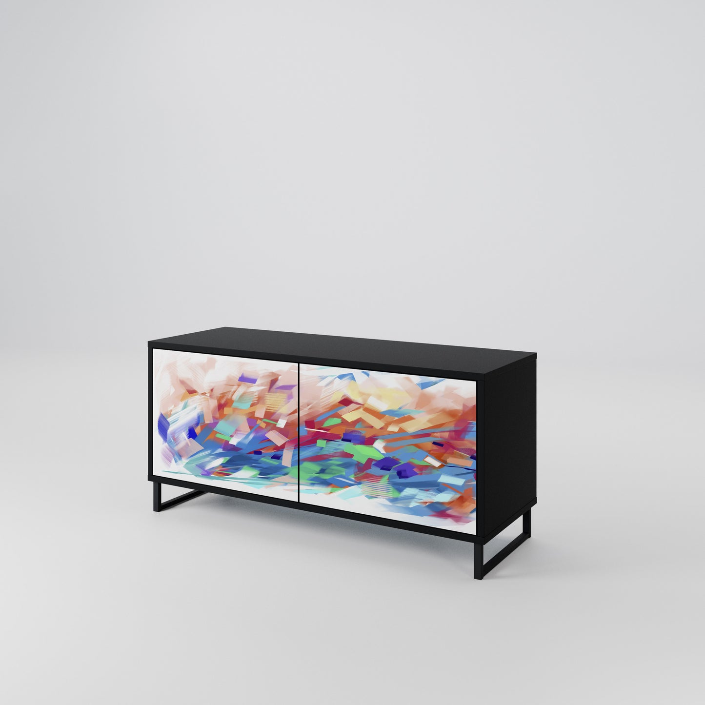 FINESSE MASH-UP Móvel de TV Compacto de 2 Portas