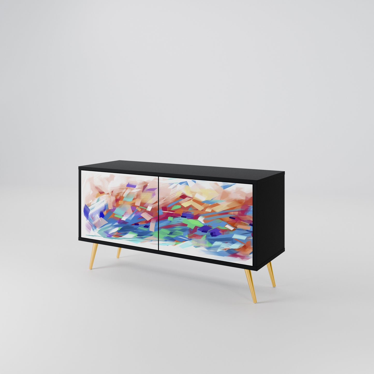 FINESSE MASH-UP Móvel de TV Compacto de 2 Portas