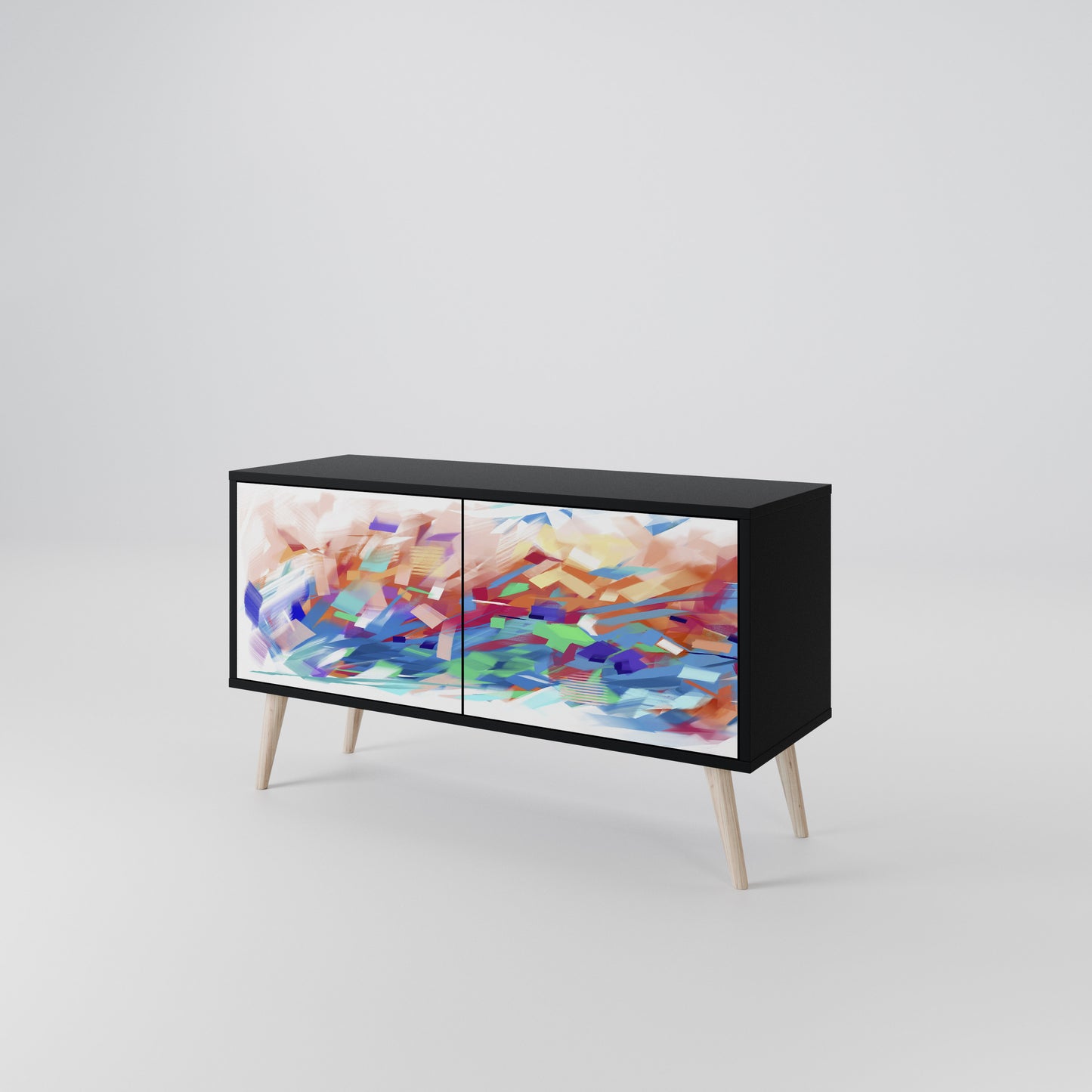 FINESSE MASH-UP Móvel de TV Compacto de 2 Portas