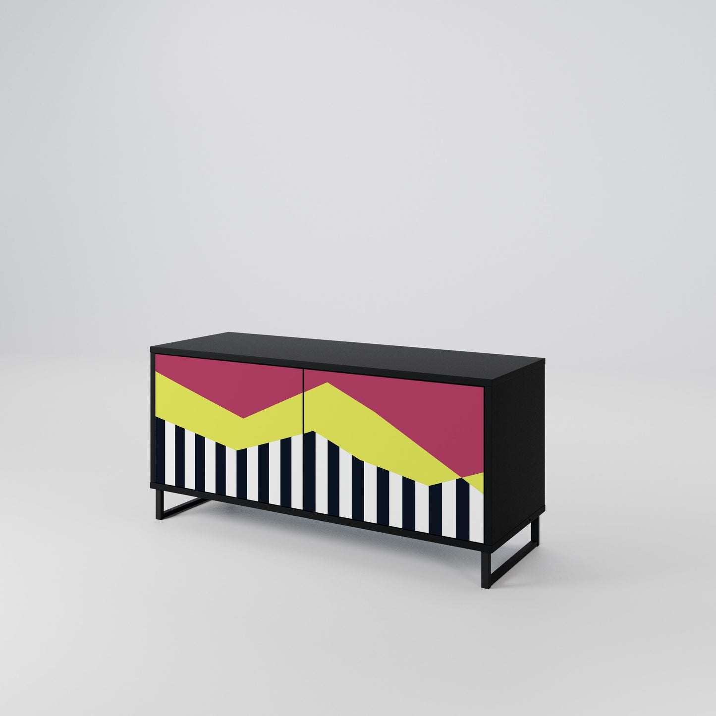 PIANO FANTASY Móvel de TV Compacto de 2 Portas