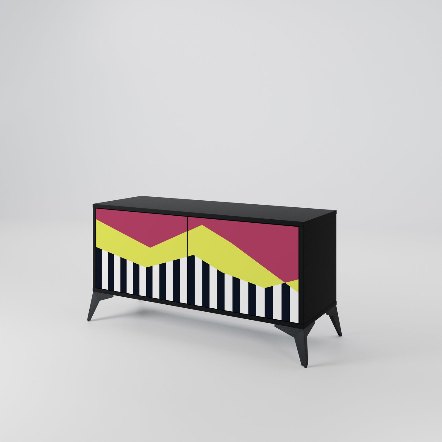 PIANO FANTASY Móvel de TV Compacto de 2 Portas