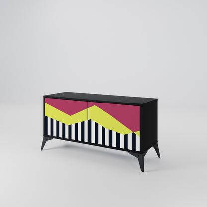 PIANO FANTASY Móvel de TV Compacto de 2 Portas