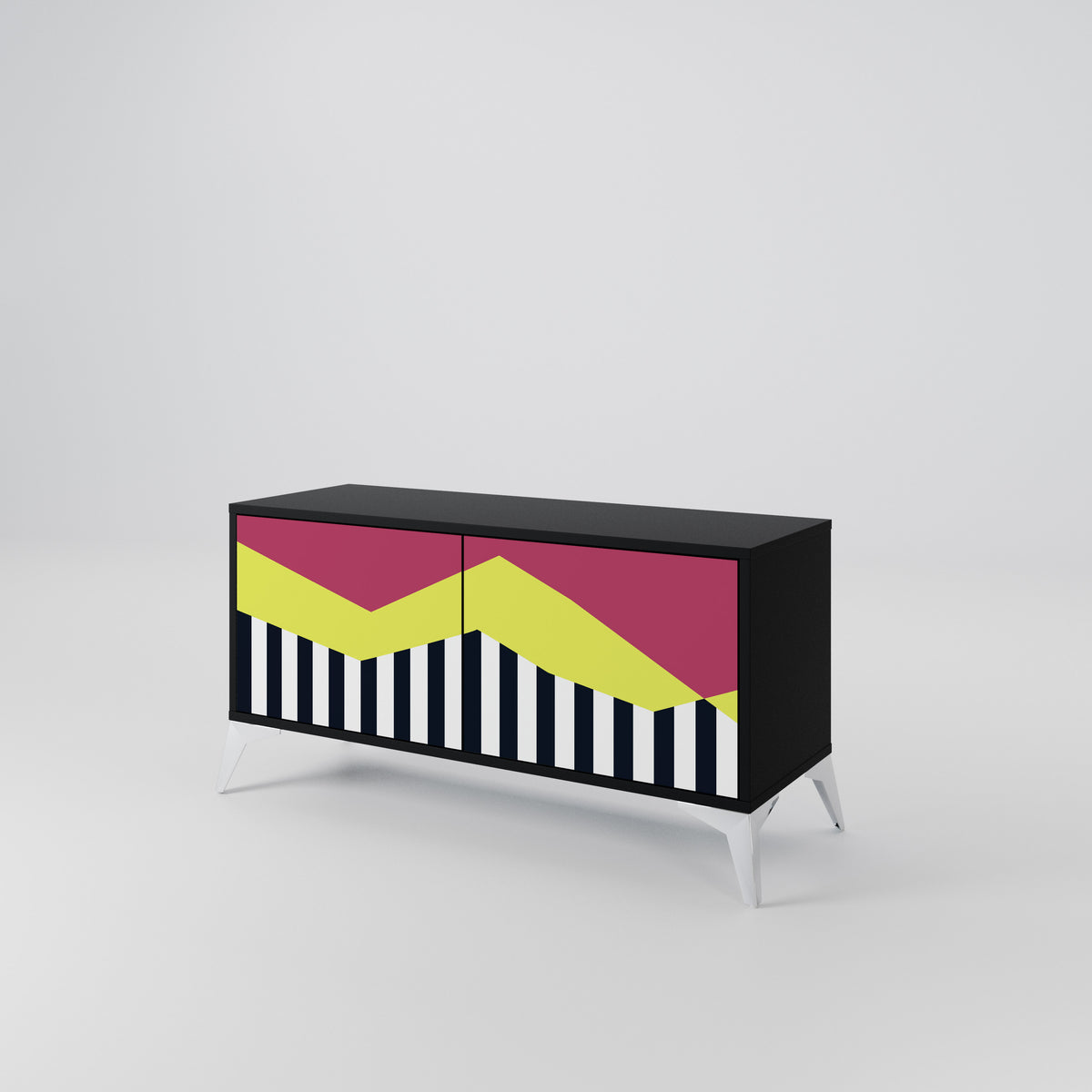 PIANO FANTASY Móvel de TV Compacto de 2 Portas