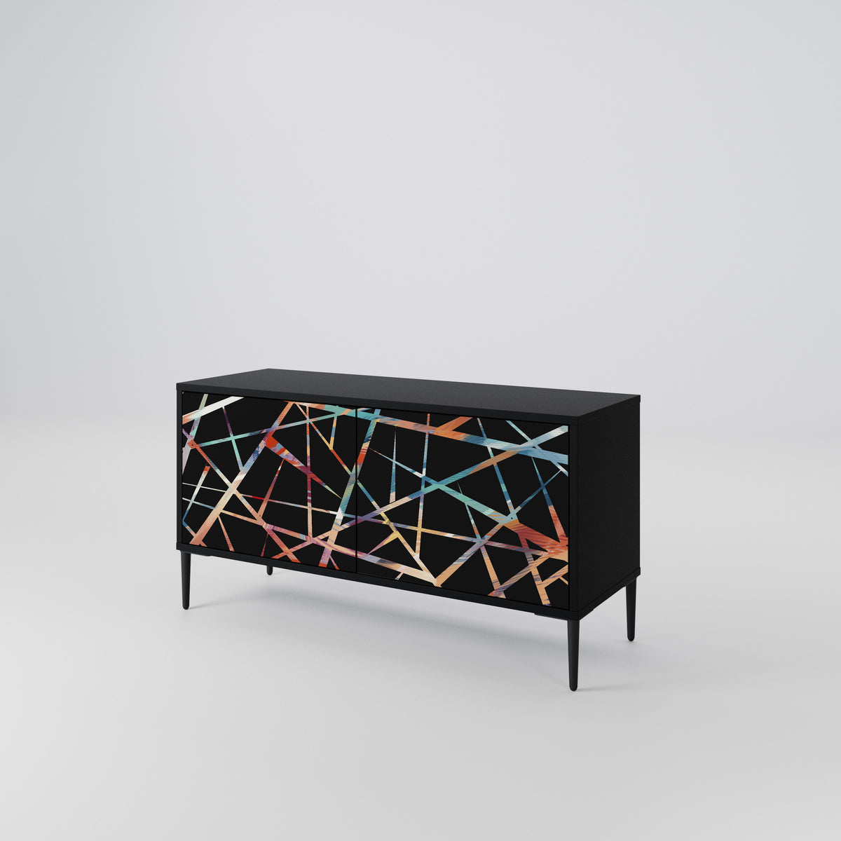 POLYGON VERVE Móvel de TV Compacto de 2 Portas