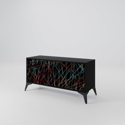 LUMINOUS SNARE Móvel de TV Compacto de 2 Portas