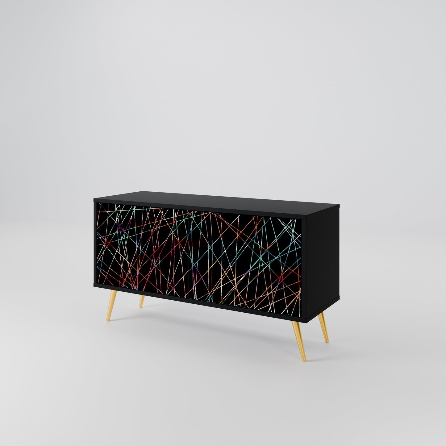 LUMINOUS SNARE Móvel de TV Compacto de 2 Portas
