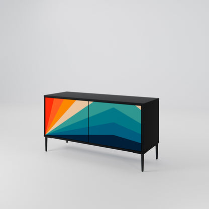 PRISM CONCUSSION Móvel de TV Compacto de 2 Portas