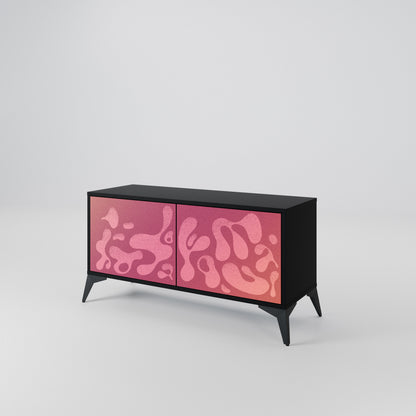 IRREGULAR PINK Móvel de TV Compacto de 2 Portas