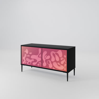 IRREGULAR PINK Móvel de TV Compacto de 2 Portas