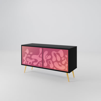 IRREGULAR PINK Móvel de TV Compacto de 2 Portas