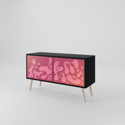 IRREGULAR PINK Móvel de TV Compacto de 2 Portas