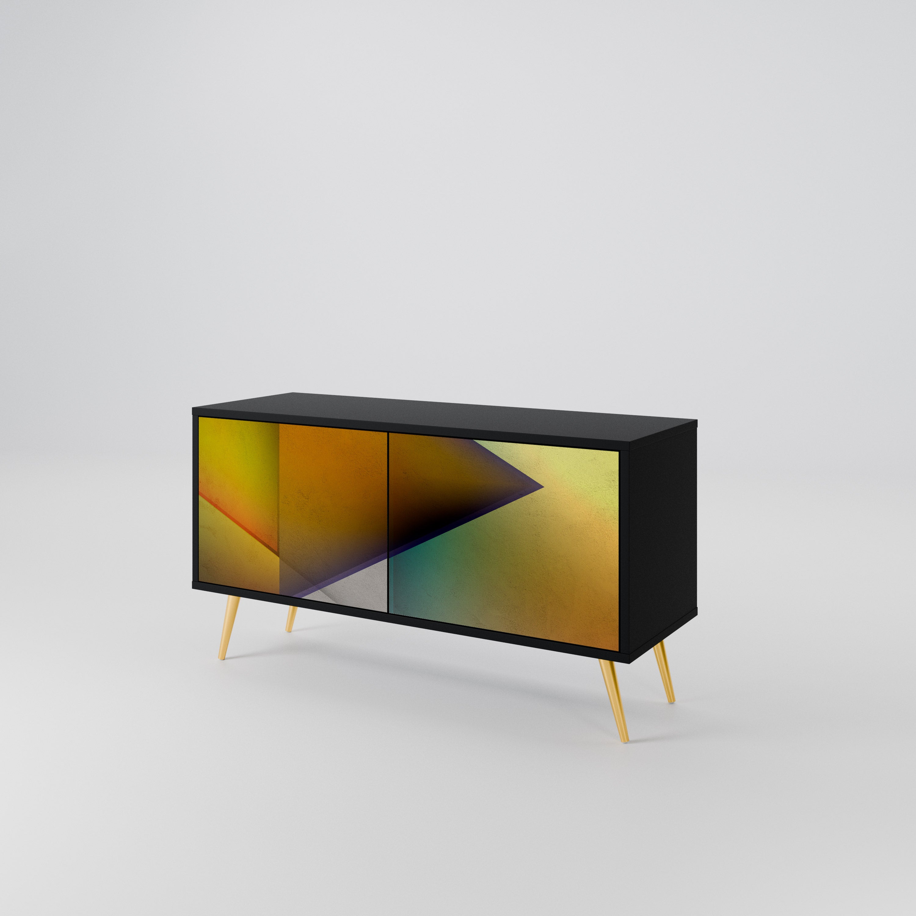 PIERCING SHARPNESS Compact 2-Door TV Cabinet