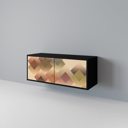GEOMETRIC FUSION Móvel de TV Compacto de 2 Portas