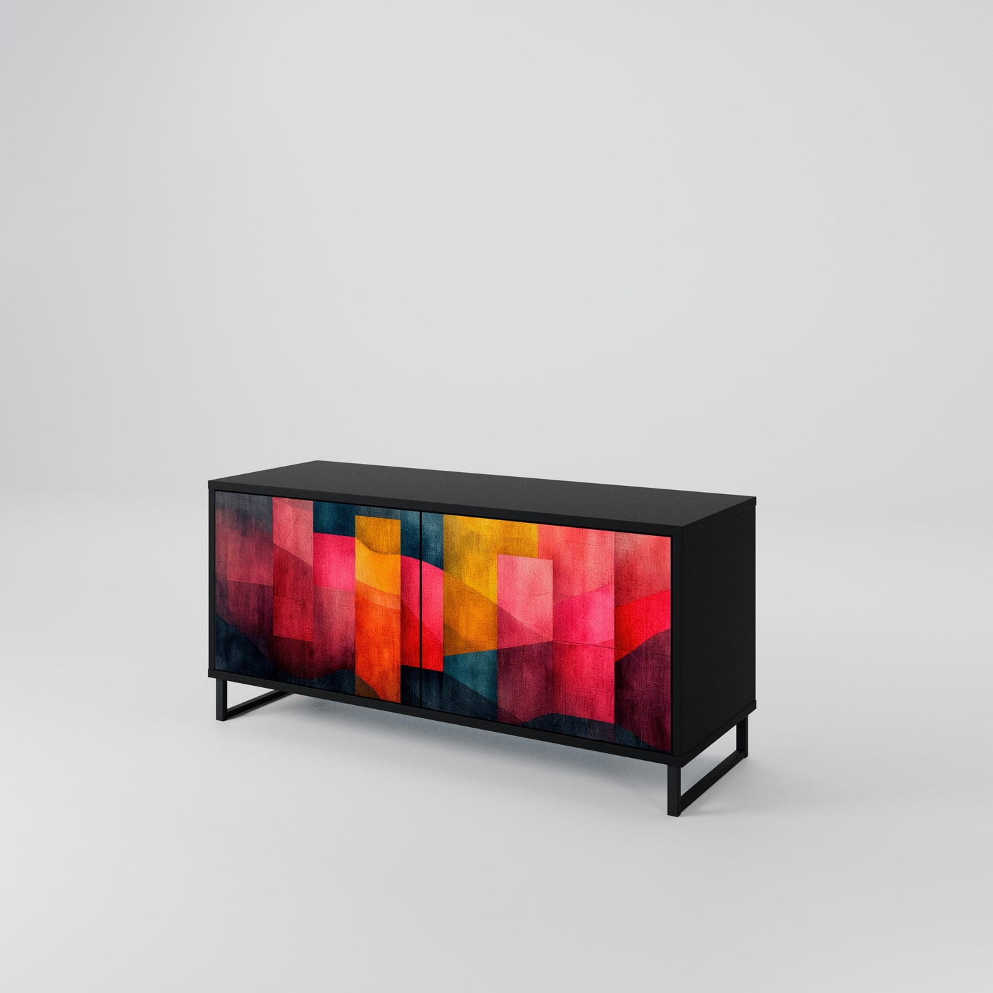COLORFUL SOUNDS Móvel de TV Compacto de 2 Portas