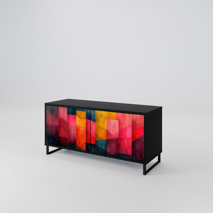 COLORFUL SOUNDS Móvel de TV Compacto de 2 Portas