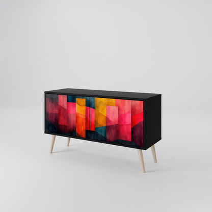 COLORFUL SOUNDS Móvel de TV Compacto de 2 Portas