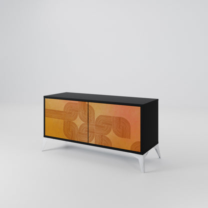 STRENGTHENING RELATION Compact 2-Door TV Cabinet