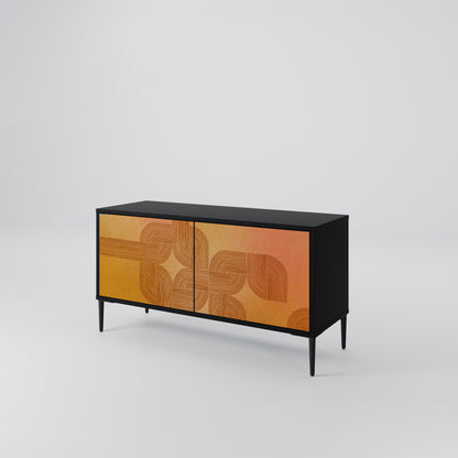 STRENGTHENING RELATION Compact 2-Door TV Cabinet