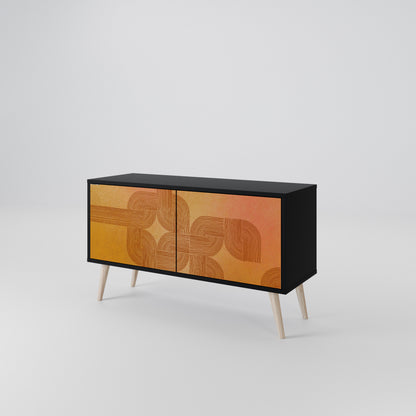 STRENGTHENING RELATION Compact 2-Door TV Cabinet