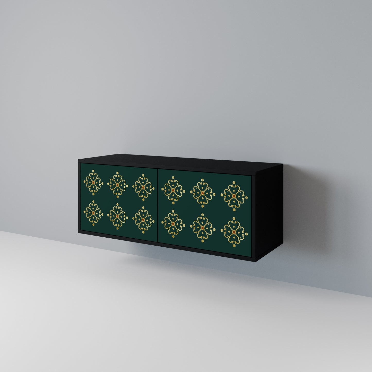 ROYAL MEDALLION Compact 2-Door TV Cabinet