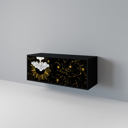 STELLAR CONSTELLATIONS Móvel de TV Compacto de 2 Portas