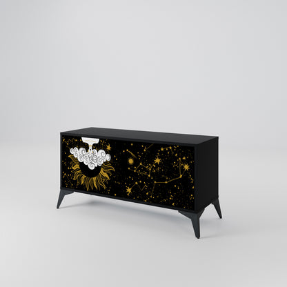 STELLAR CONSTELLATIONS Móvel de TV Compacto de 2 Portas