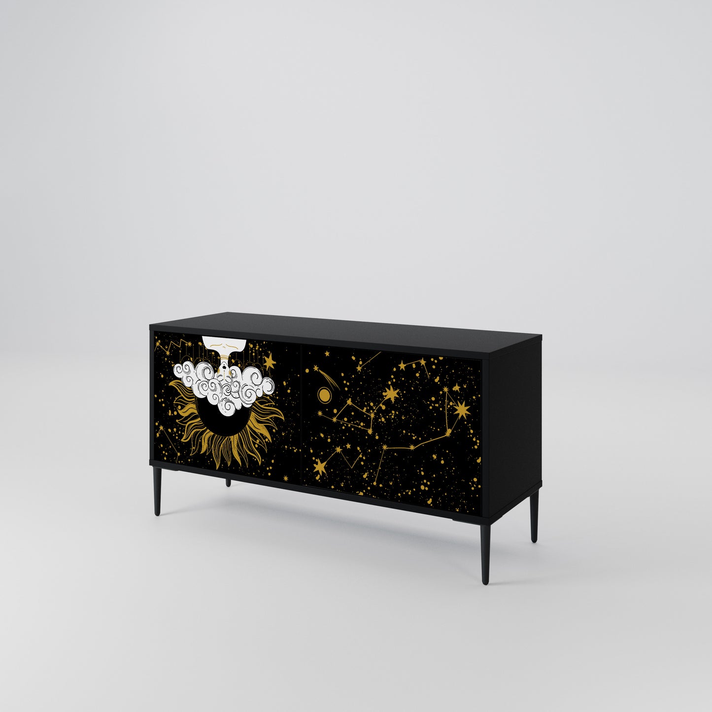 STELLAR CONSTELLATIONS Móvel de TV Compacto de 2 Portas