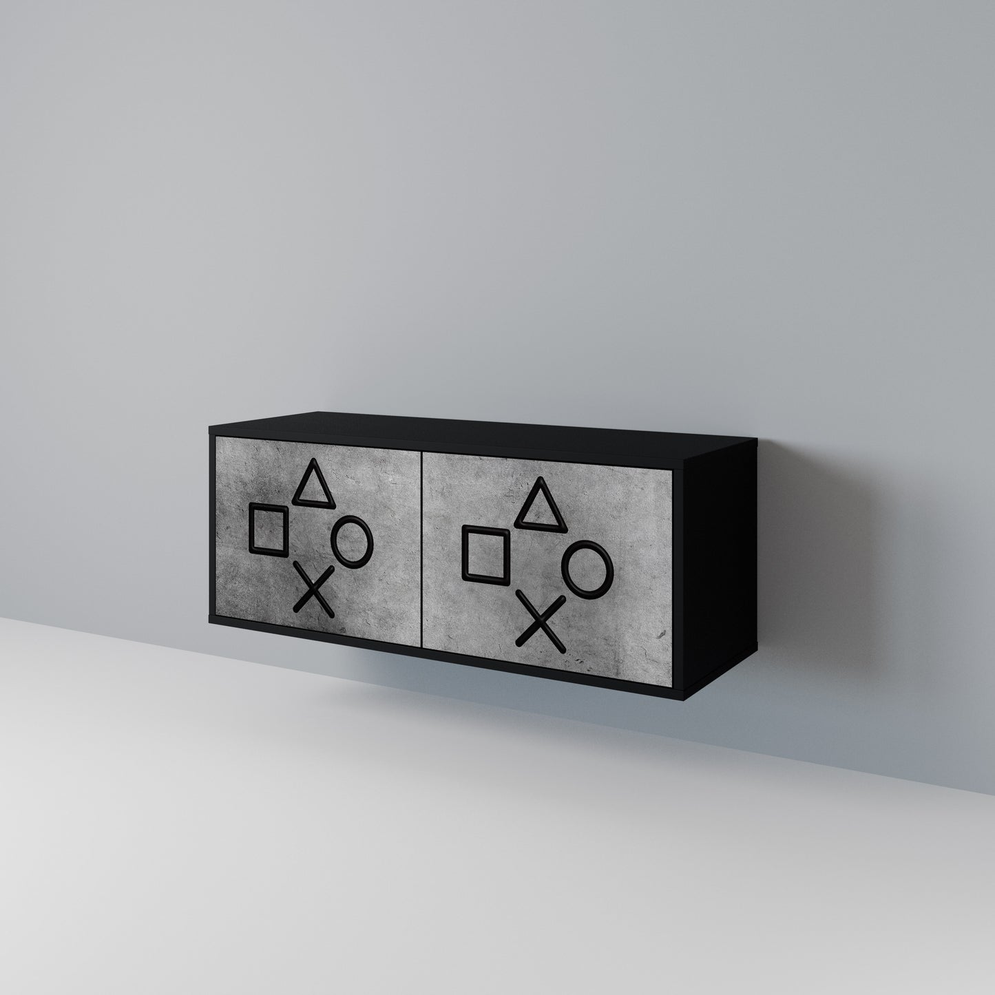 GAMER CHOICE Móvel de TV Compacto de 2 Portas