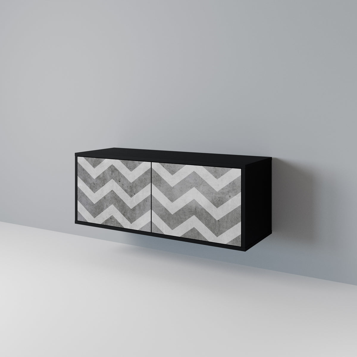 TOUGH ZIG ZAG Móvel de TV Compacto de 2 Portas