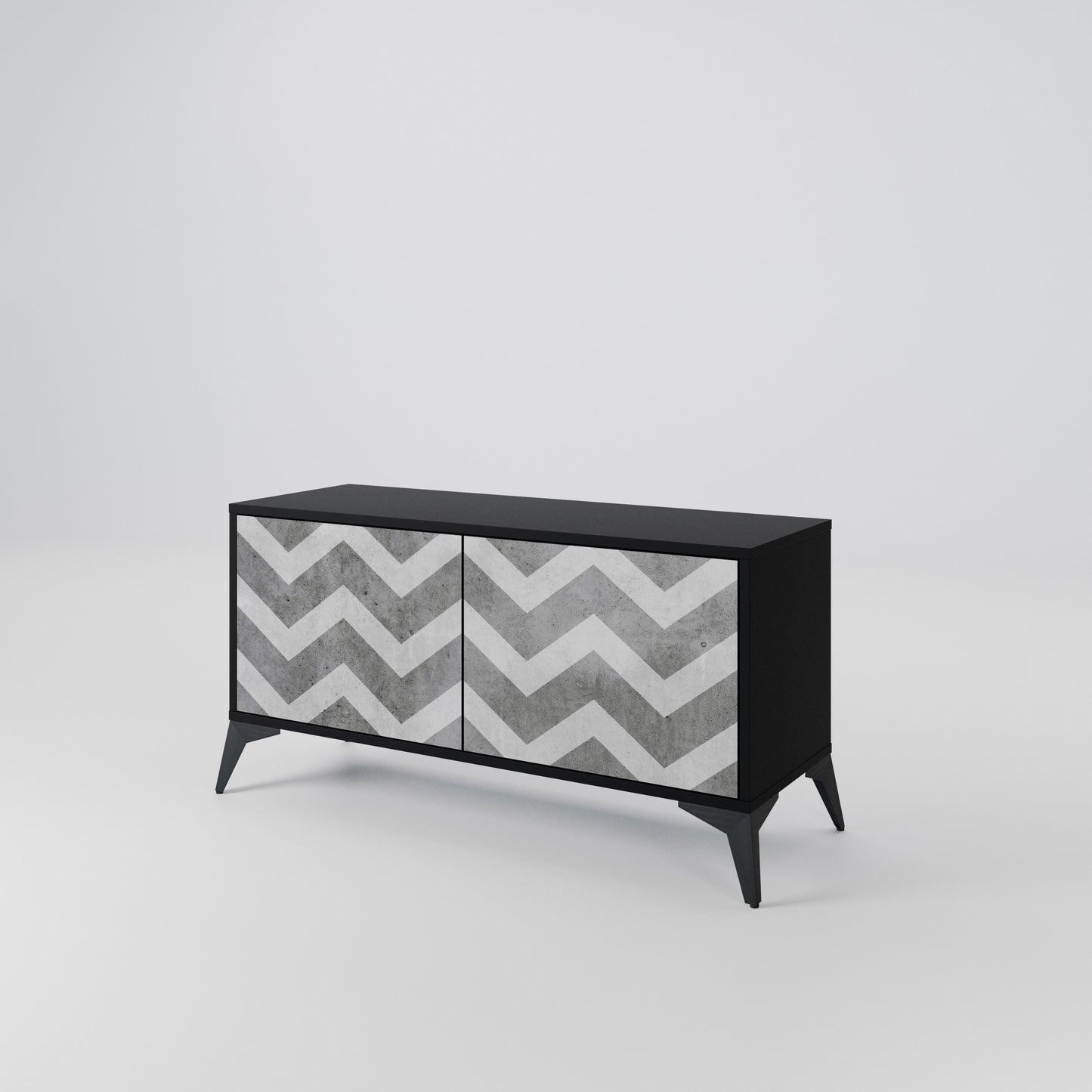 TOUGH ZIG ZAG Móvel de TV Compacto de 2 Portas