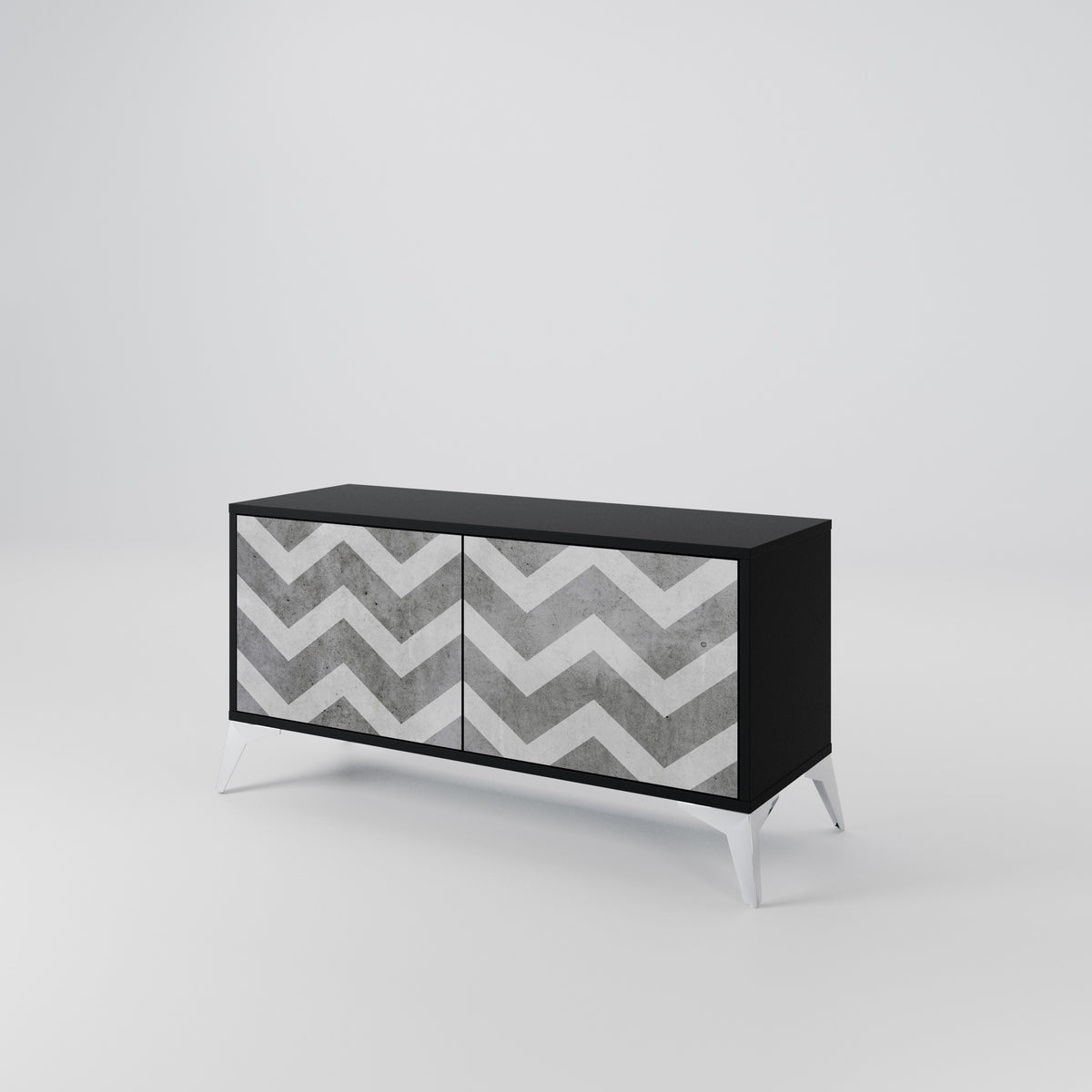 TOUGH ZIG ZAG Móvel de TV Compacto de 2 Portas
