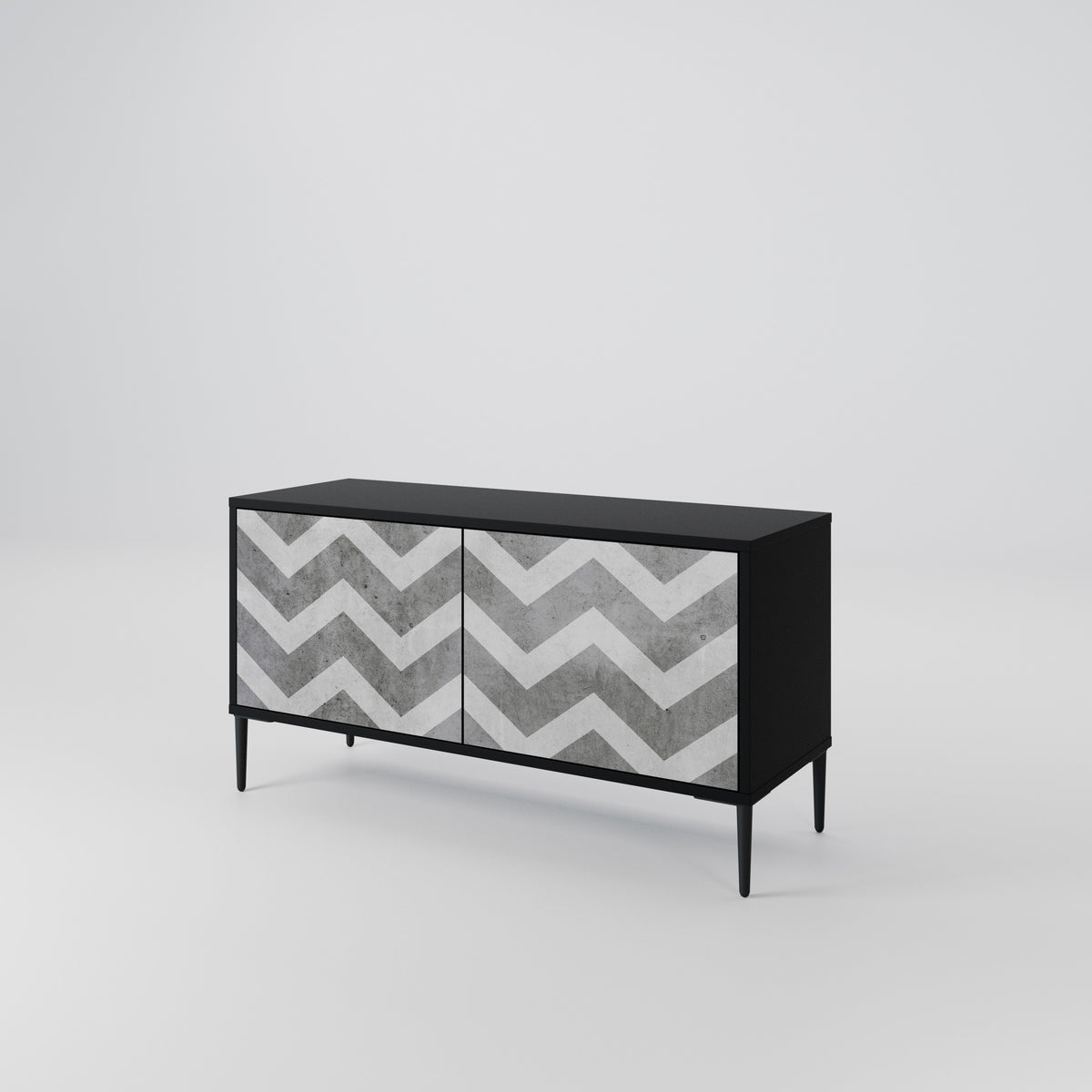 TOUGH ZIG ZAG Móvel de TV Compacto de 2 Portas
