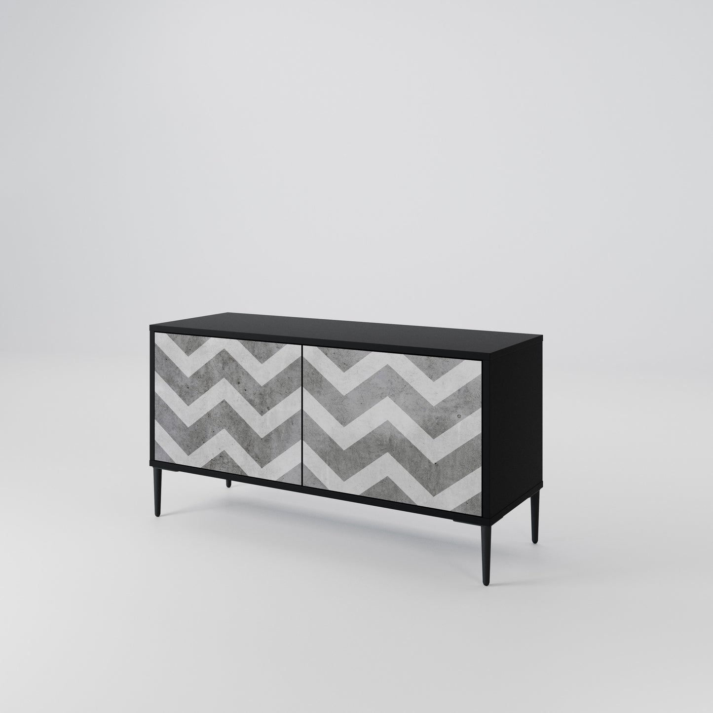 TOUGH ZIG ZAG Móvel de TV Compacto de 2 Portas