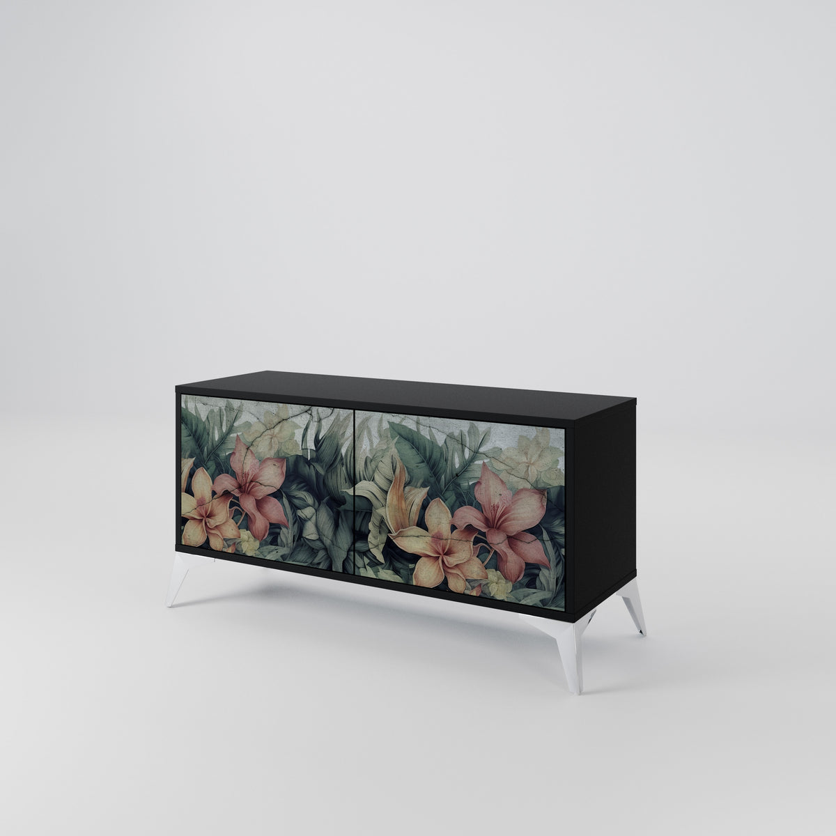 HEAVENLY BLOOM Móvel de TV Compacto de 2 Portas