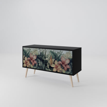 HEAVENLY BLOOM Móvel de TV Compacto de 2 Portas