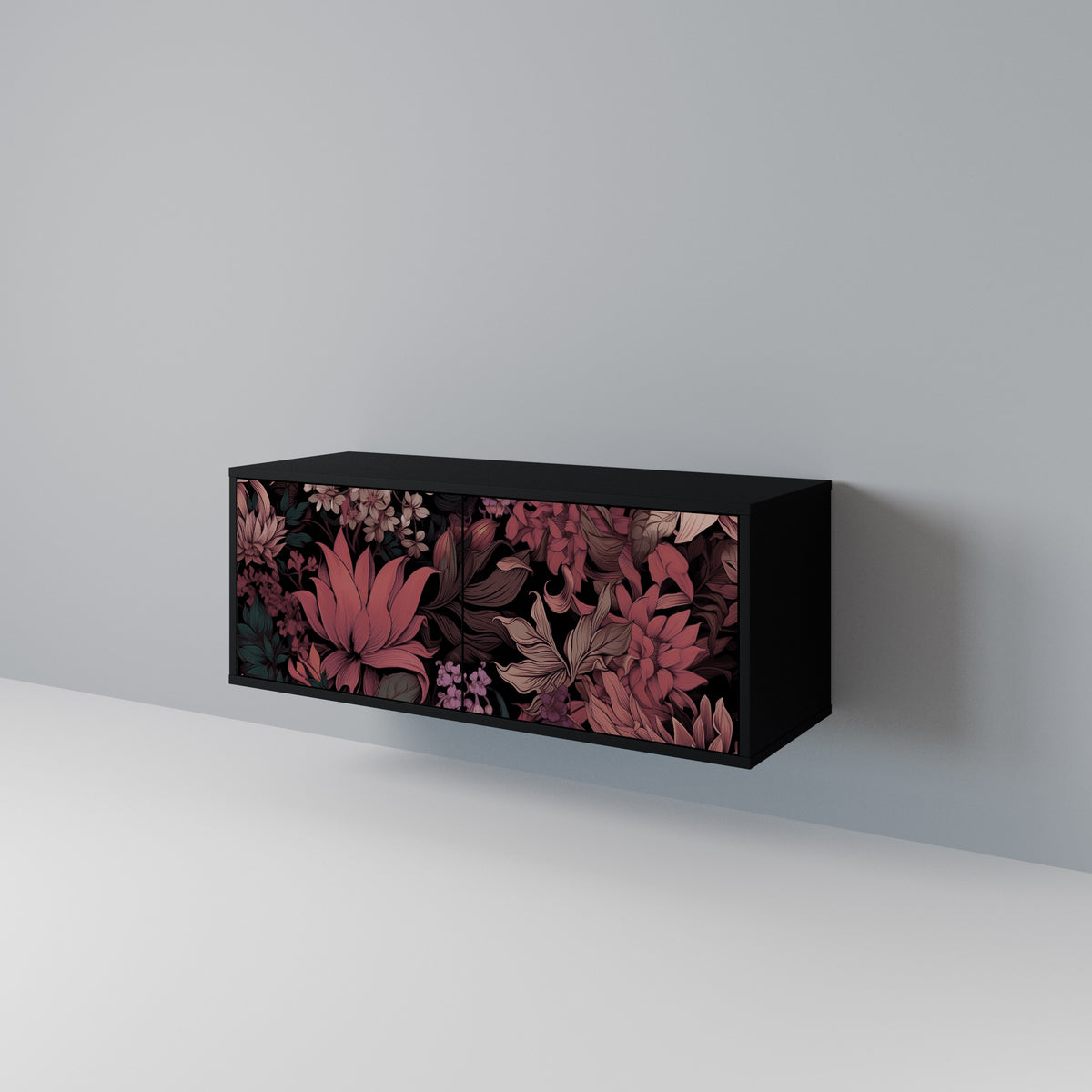 FLORAL WHISPER Móvel de TV Compacto de 2 Portas