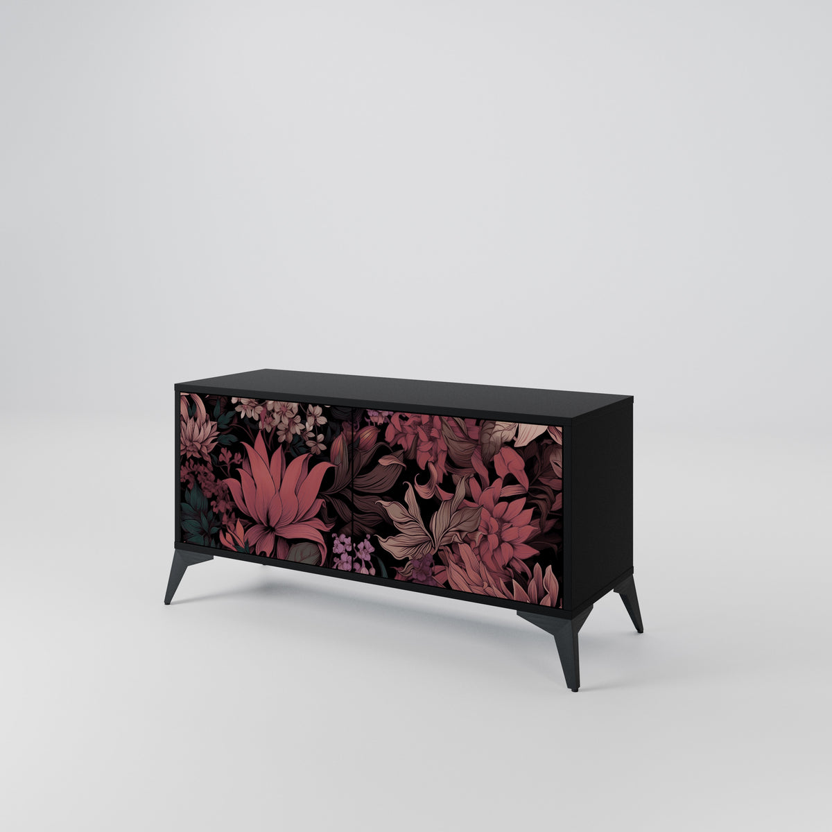 FLORAL WHISPER Móvel de TV Compacto de 2 Portas