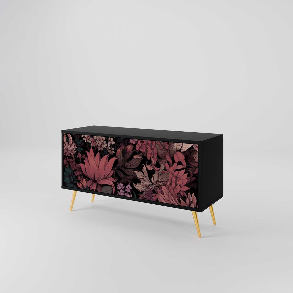 FLORAL WHISPER Móvel de TV Compacto de 2 Portas