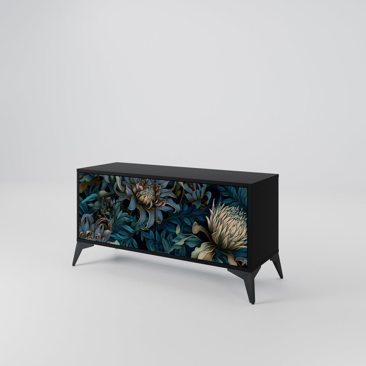 TWILIGHT BLOOM Móvel de TV Compacto de 2 Portas