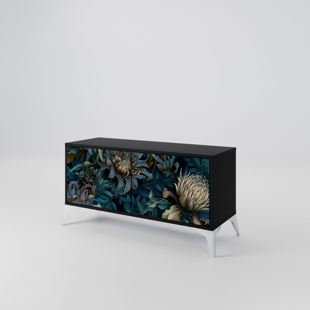 TWILIGHT BLOOM Móvel de TV Compacto de 2 Portas