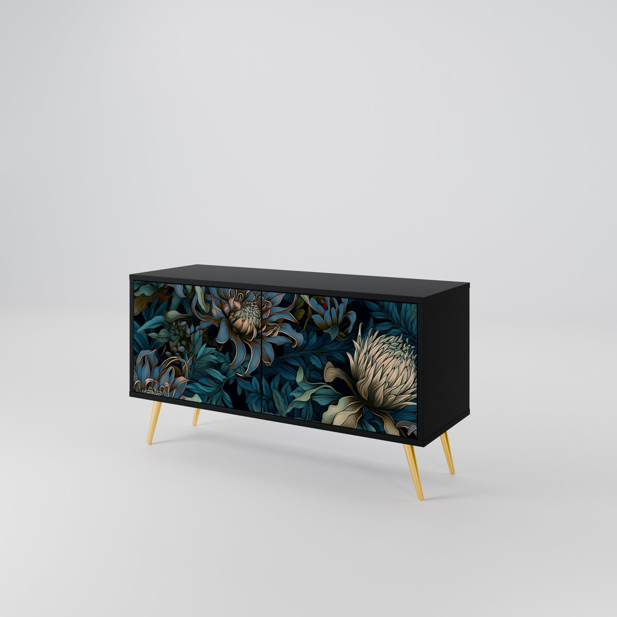 TWILIGHT BLOOM Móvel de TV Compacto de 2 Portas